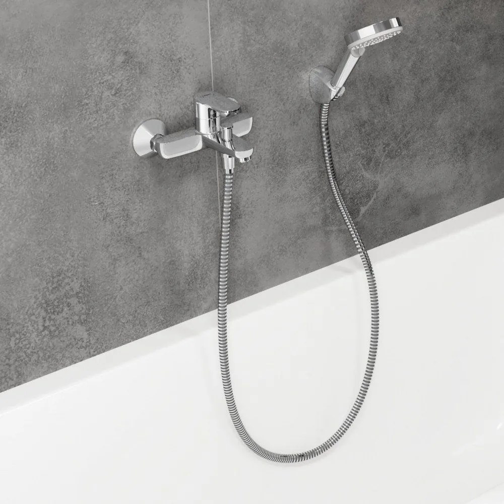 HANSGROHE Vernis Blend páková vaňová batéria nástenná, balíček pre projekty (6 ks), chróm, 71447000