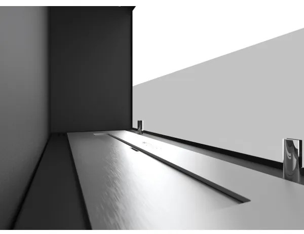 InFire - Rohový BIO krb 45x60 cm 3kW čierna