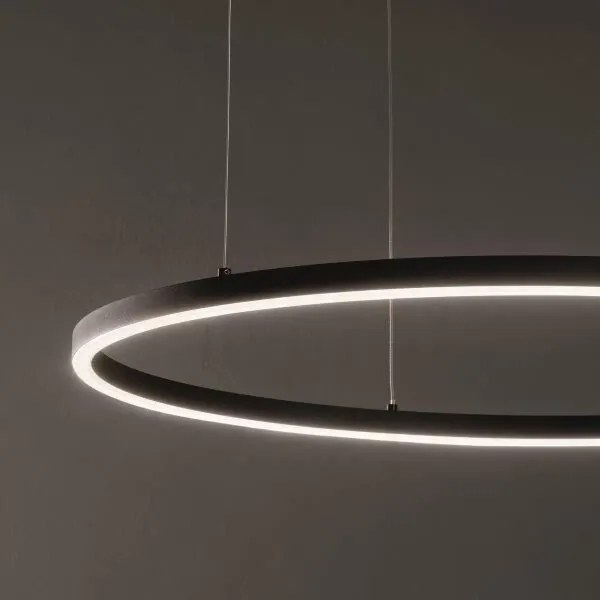 IdealLux 229478 ORACLE SLIM D90 závesné LED svietidlo 48W 3000lm 3000K IP20 biela