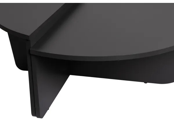 SADA 2x Konferenčný stolík ORION antracit