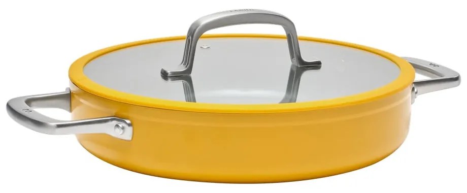 Panvica s pokrievkou/s keramickým povrchom ø 28 cm tegame Meda 3.0 – FABINI