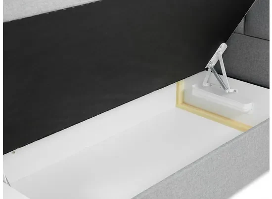 Kontinentálna posteľ Hudson Lux 2, Rozmer postele: 200x200, Farby: Muna 08