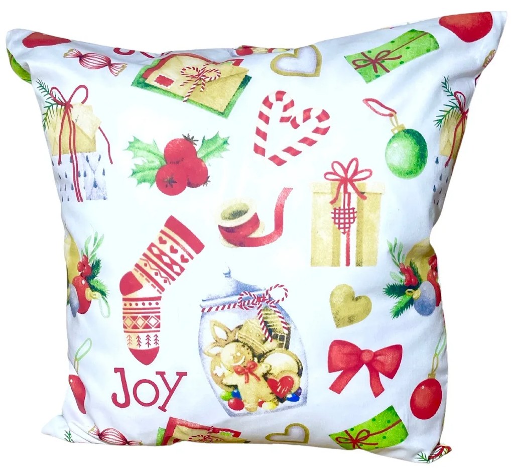 INTERMEDIC SK Vianočná obliečka na vankúš Joy 40x40 cm