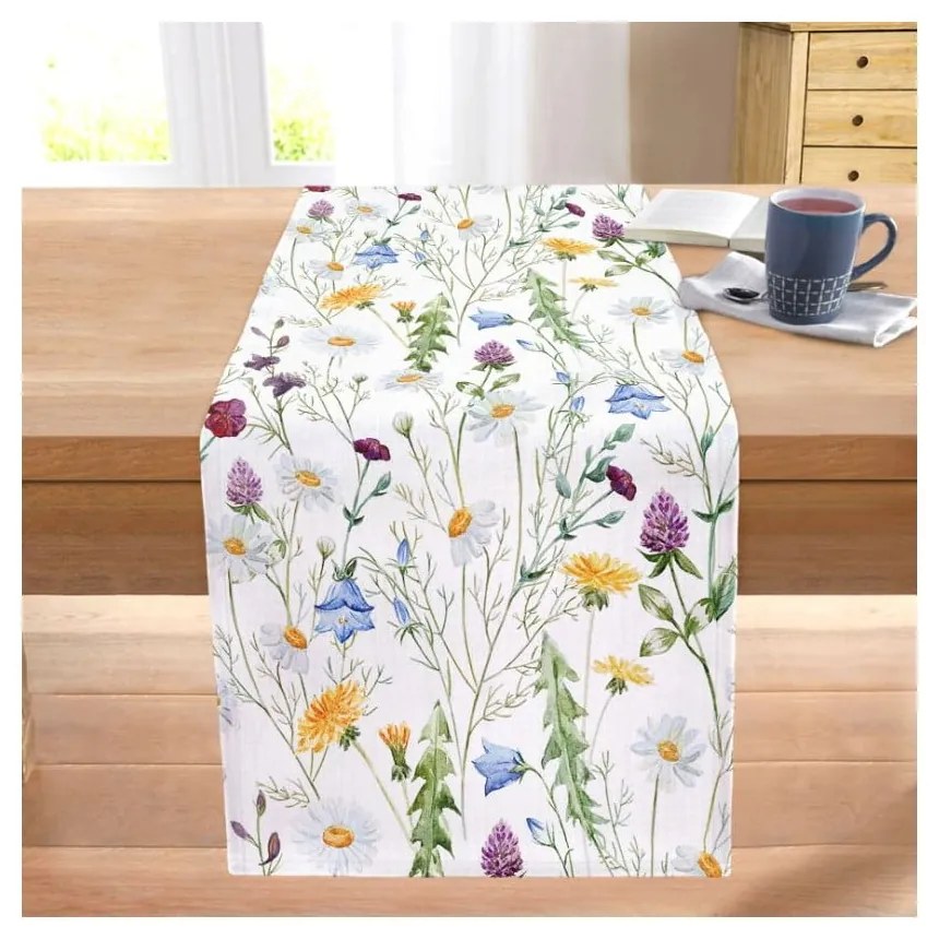 Behúň na stôl 40x130 cm Meadow Flower – Mila Home