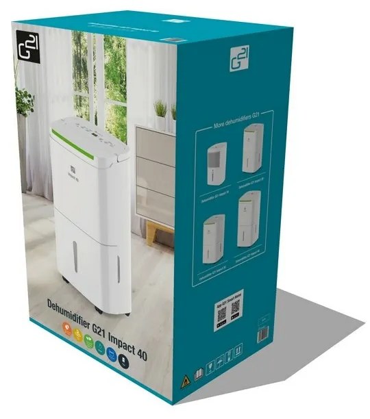 Odvlhčovač G21 Impact s WiFi 40 l/24 h, L