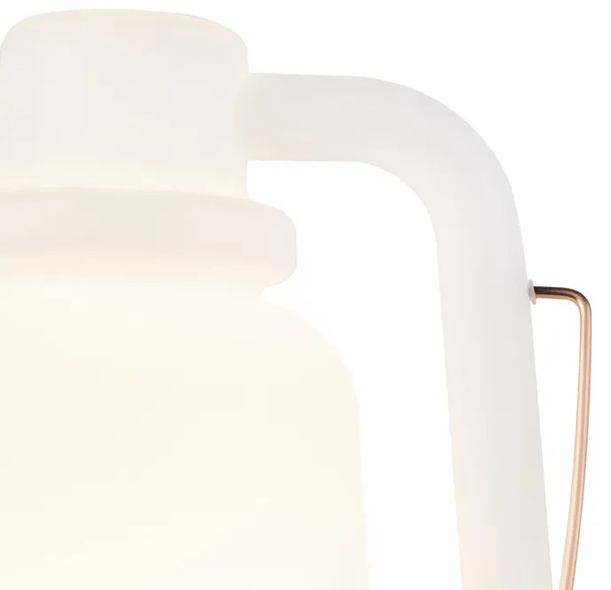 Stojacia lampa biela 51 cm IP44 - Storm Large