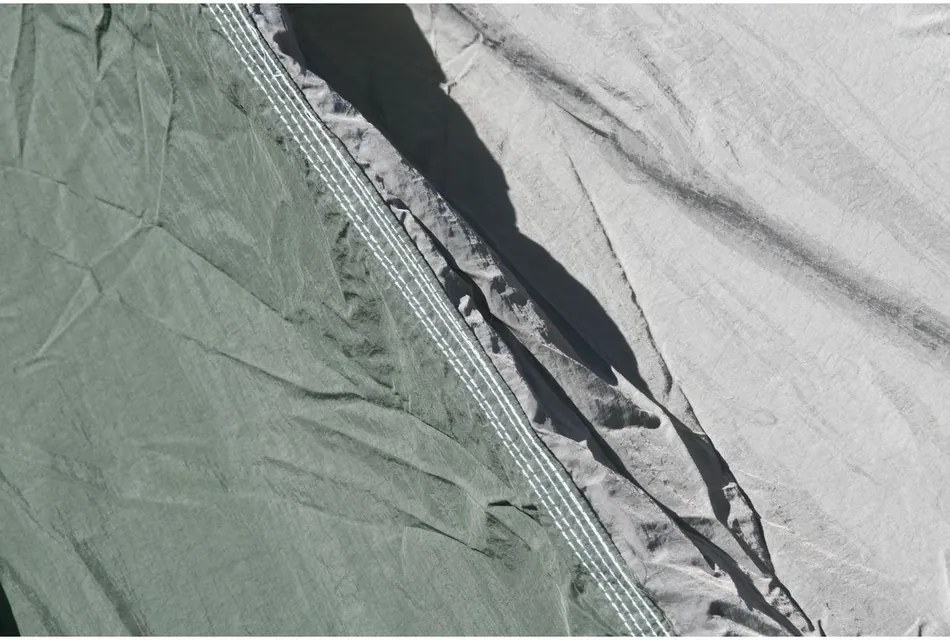 Cattaro Hojdacie závesné lehátko Nylon zelená, 275 x 137 cm