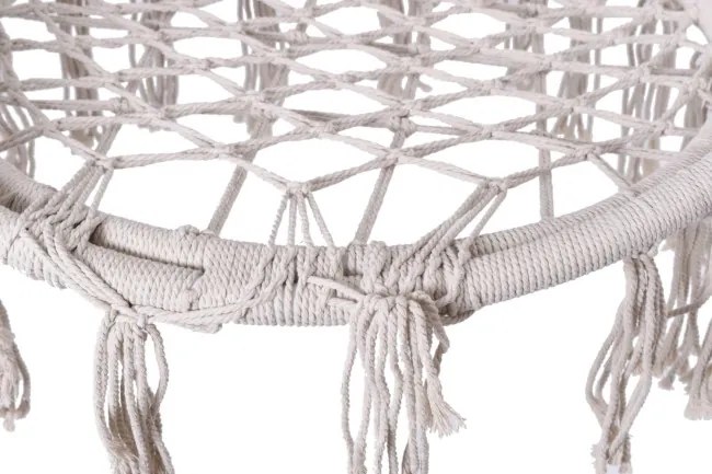 Závesné kreslo TOGO krémové