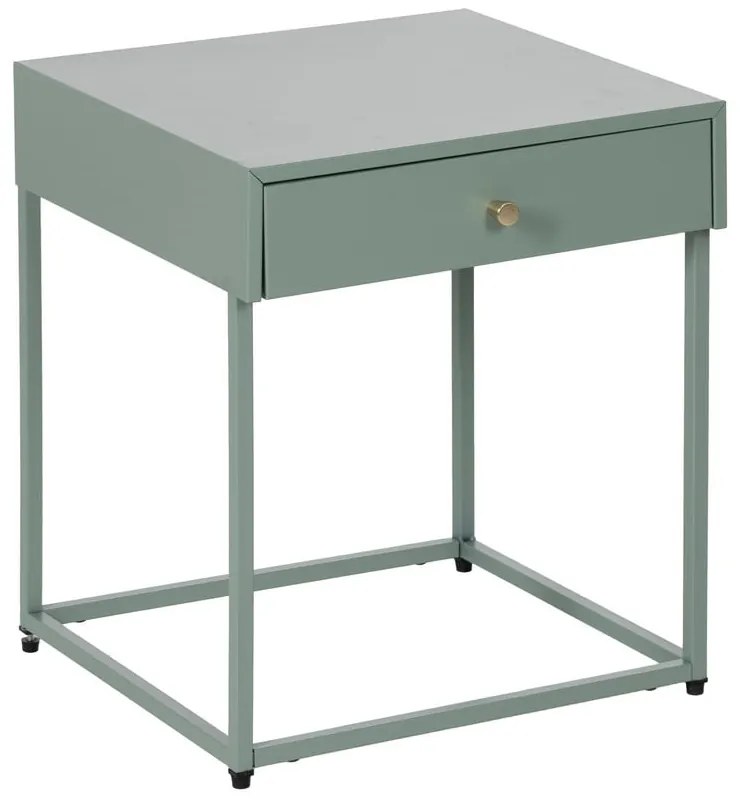 Zelený nočný stolík Nara – Ixia