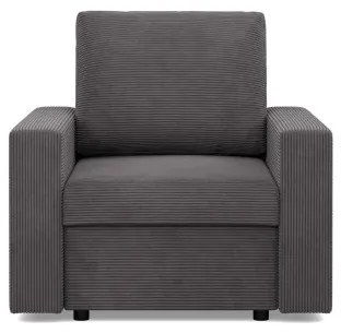 Kreslo NEO Poso tmavosivé