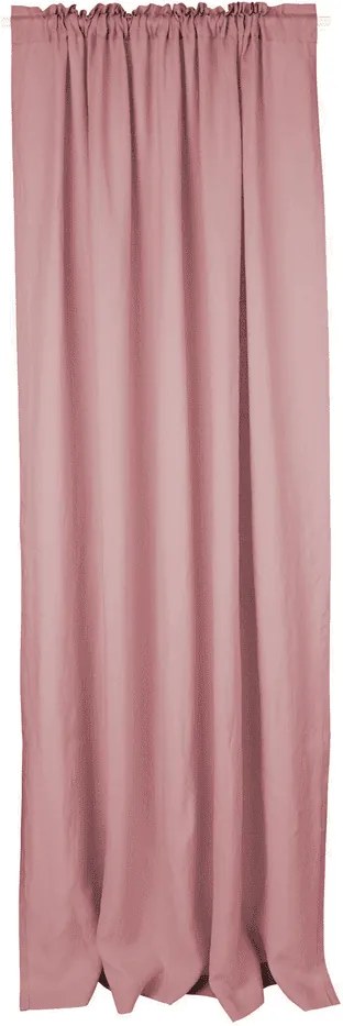 Ľanový záves ružová 140/300 cm 280 cm