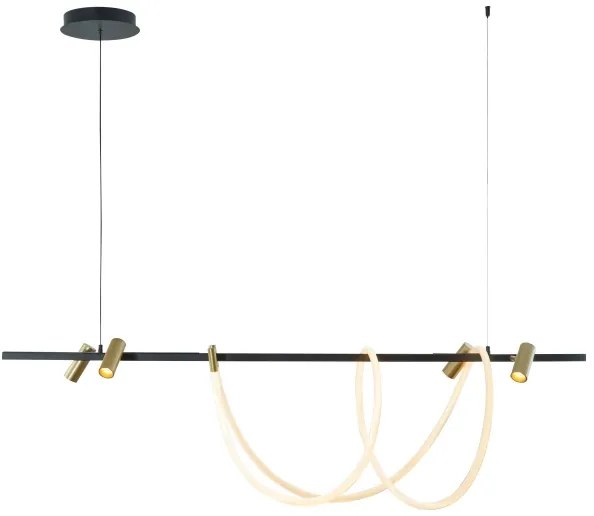 Zuma Line 2200277L - LED Luster na lanku BALBO LED/67,5W/230V 2700-6000K + DO