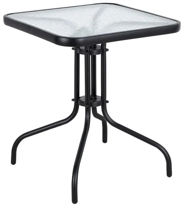 Záhradný sklenený stôl 60 cm