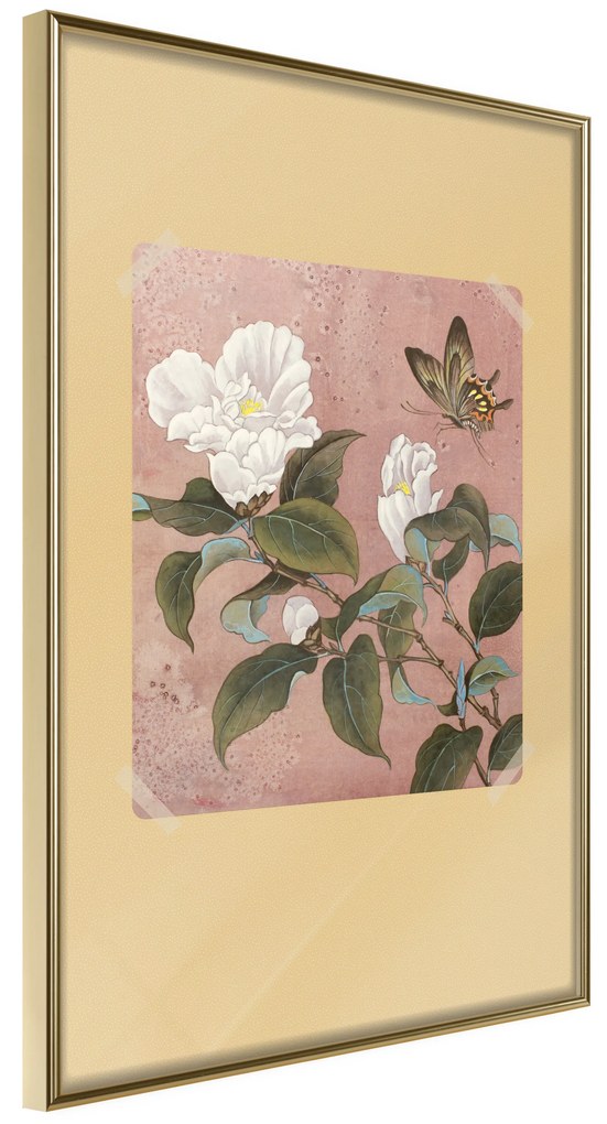 Artgeist Plagát - Azalea Flower [Poster] Veľkosť: 40x60, Verzia: Zlatý rám