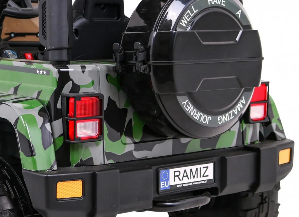 RAMIZ Elektrické autíčko Full Time 4WD BRD-7588.EXL.CAMO