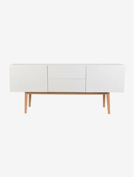 Zuiver High On Wood 2DR 2DO biela komoda