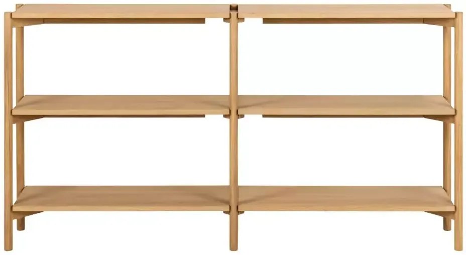 Knižnica Braidwood 169 cm dub hickory