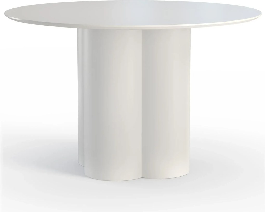 Jedálenský stôl Adaggio 120 cm sivo-béžový