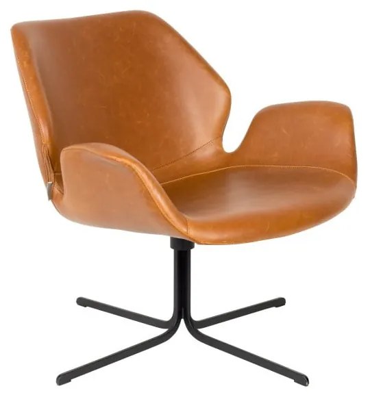 Hnedá stolička Zuiver Nikki