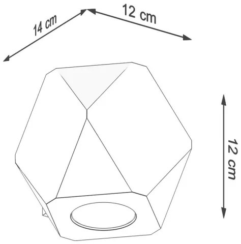 Sollux SL.1008 - Nástenné svietidlo WOODY 1xG9/40W/230V