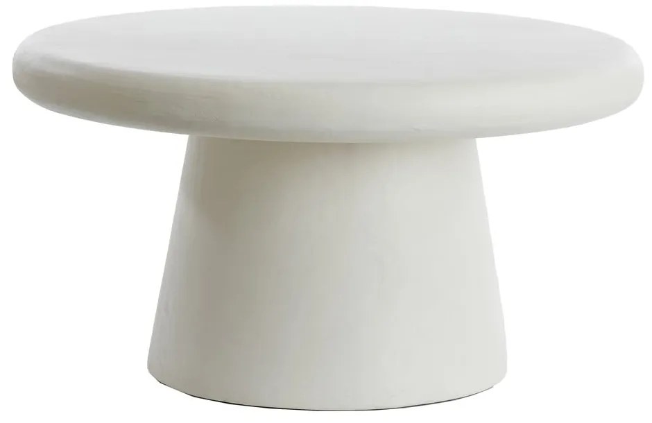 Biely okrúhly konferenčný stolík ø 70 cm Kulona – Light & Living