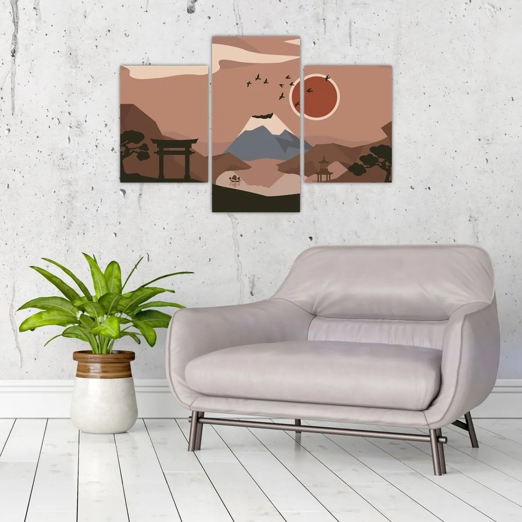 Obraz - Japonsko N⁰1 (90x60 cm)