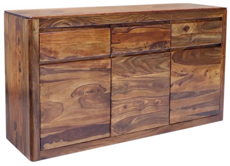 Komoda Tina 160x90x45 indický masív palisander Only stain