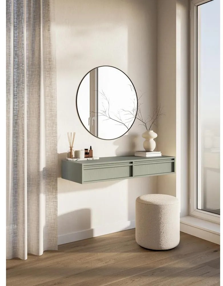 Toaletný stolík Evane E3  (šalvia). Akcia -14%. Vlastná spoľahlivá doprava až k Vám domov. 1100202