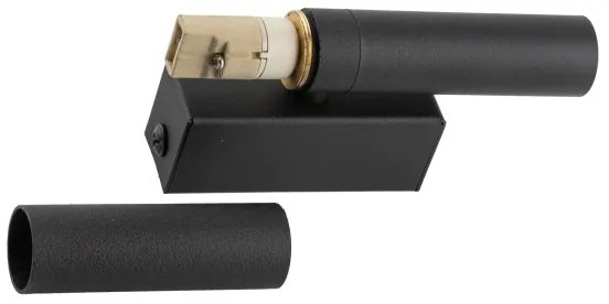 LED Nástenné svietidlo LAGOS 2xG9/3W/230V čierna