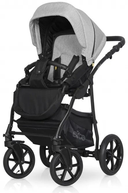 Kombinovaný detský kočík 2 v 1 Expander Elite - silver