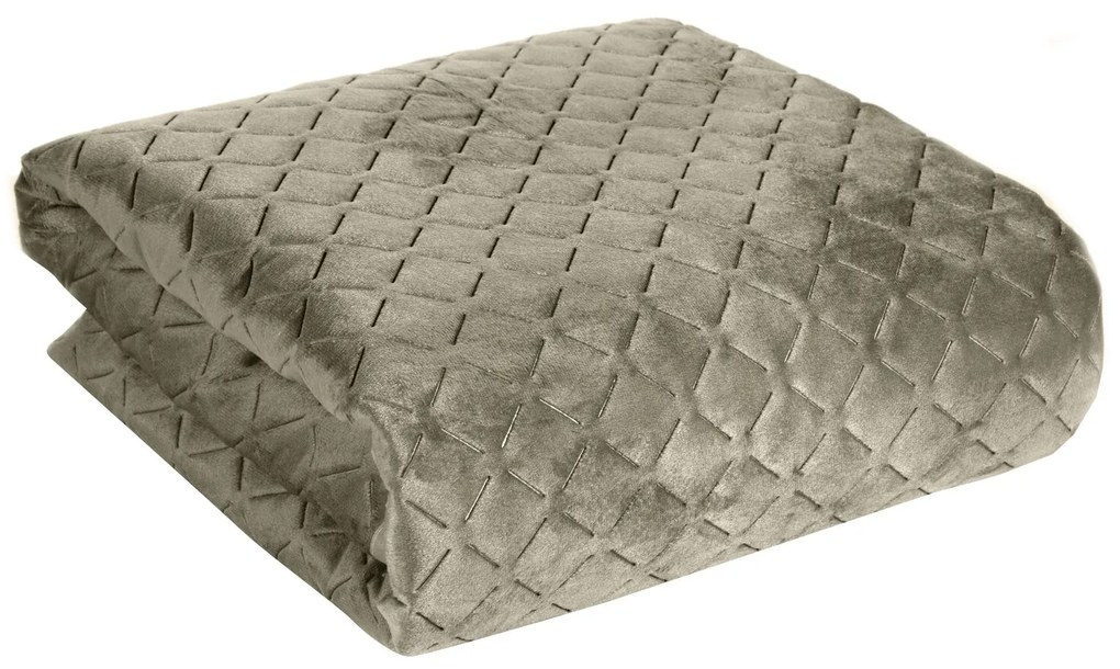 PREHOZ NA POSTEĽ DIMON 200X220 CM TMAVOBÉŽOVÝ