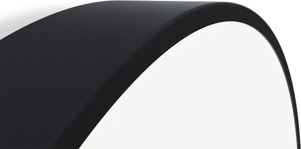 LED2 - LED stropné svietidlo MONO SLIM LED/80W/230V 3000K/4000K priemer 80 cm čierna