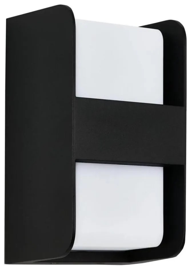 Telefunken 321005TF - Vonkajšie nástenné svietidlo 1xE27/12W/230V IP44 čierna