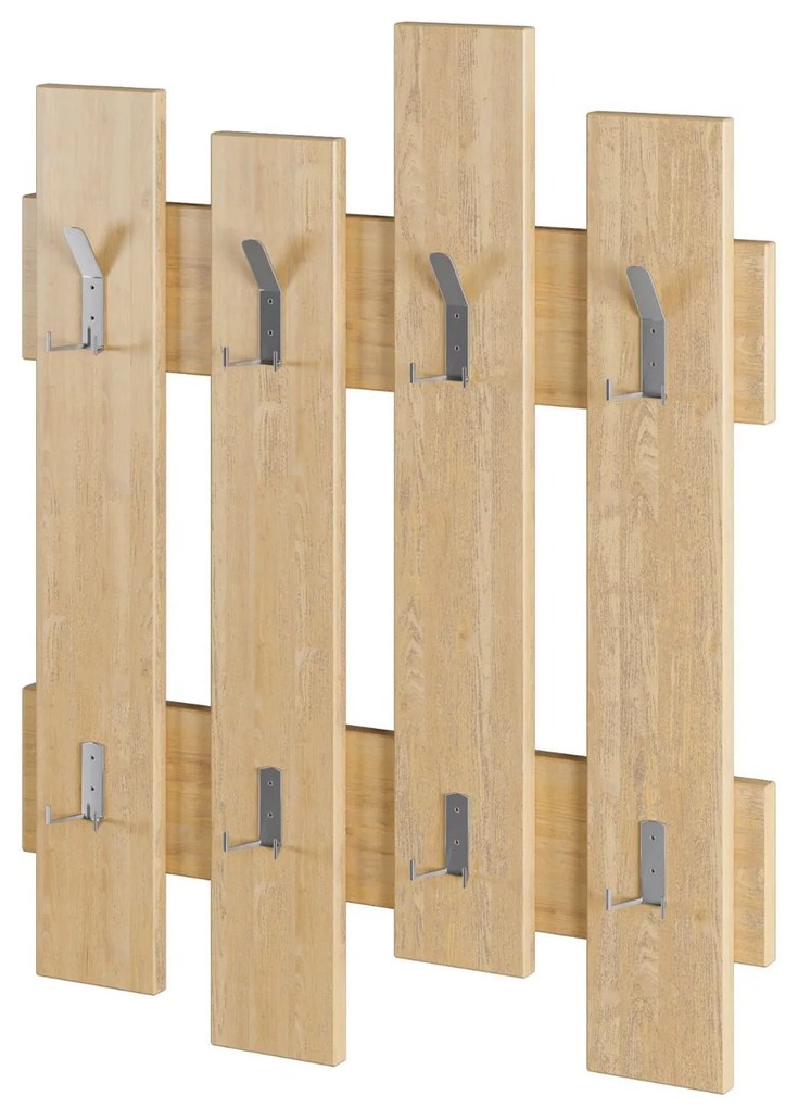 Nástenný vešiak Wave 64 cm hnedý