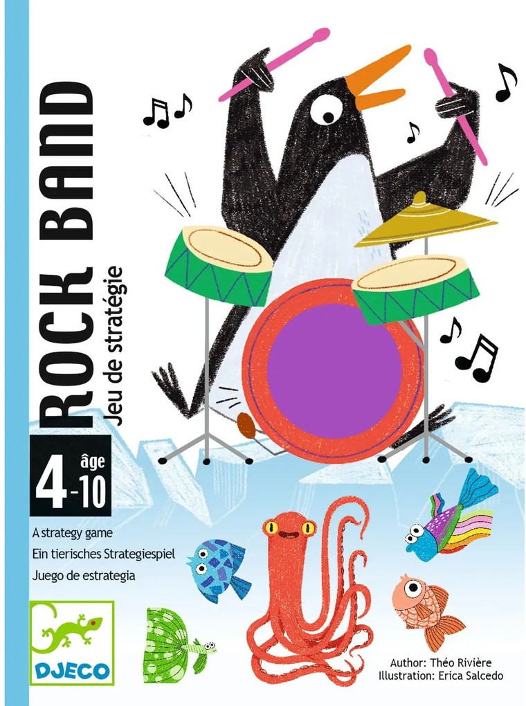 Rocková kapela - kartová hra