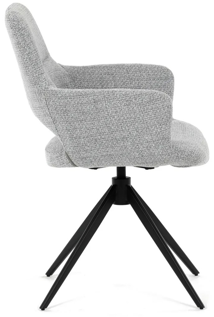 Jedálenská stolička DCH-D1320 GREY2 s vratnýmmechanizmom