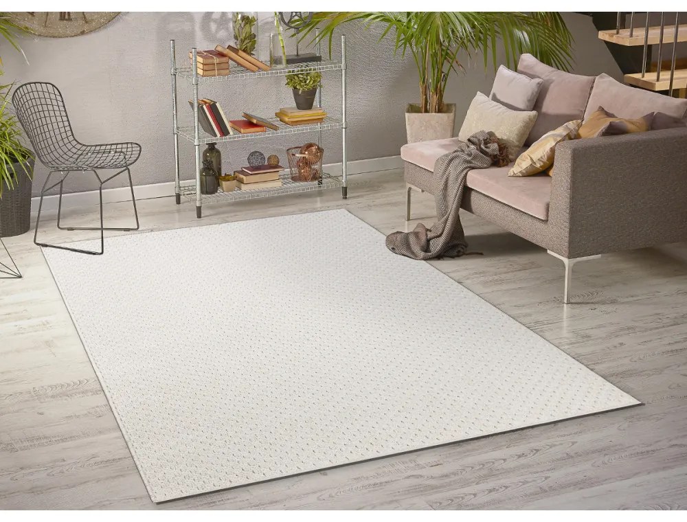 Kusový koberec Tasia krémový 194x290cm