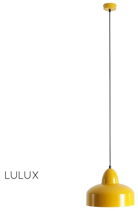 COMO MUSTARD | Kovová lampa v industriálnom štýle