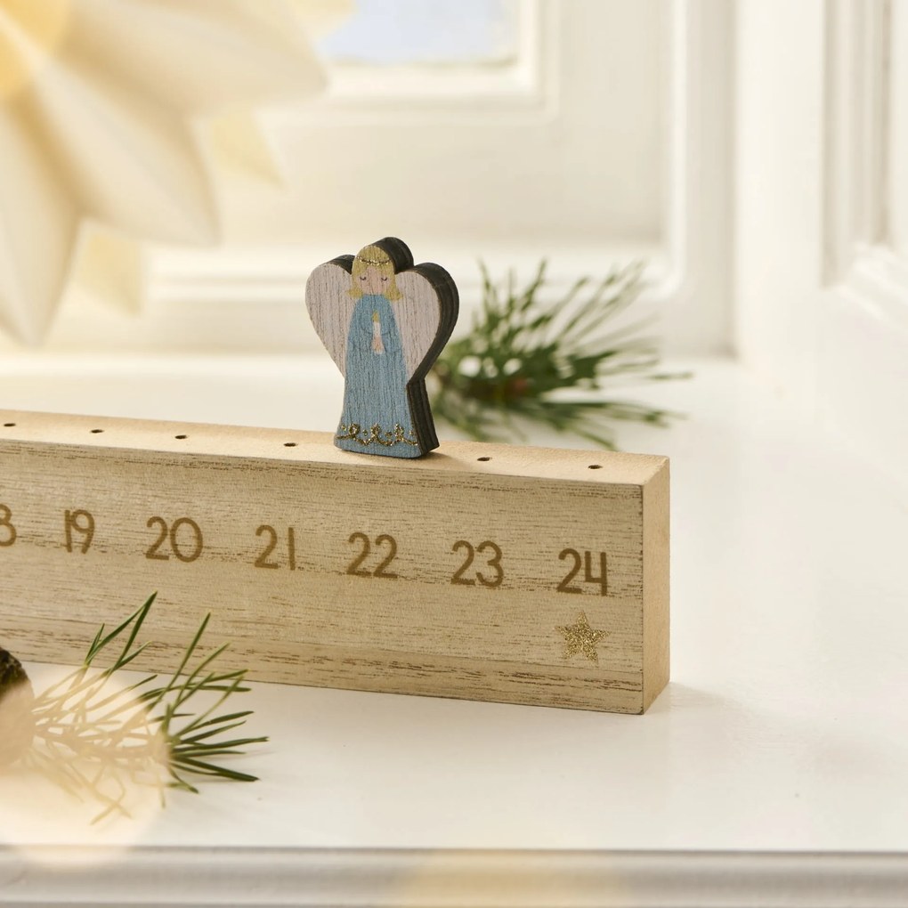 Ib Laursen Adventný kalendár Angel 50 cm