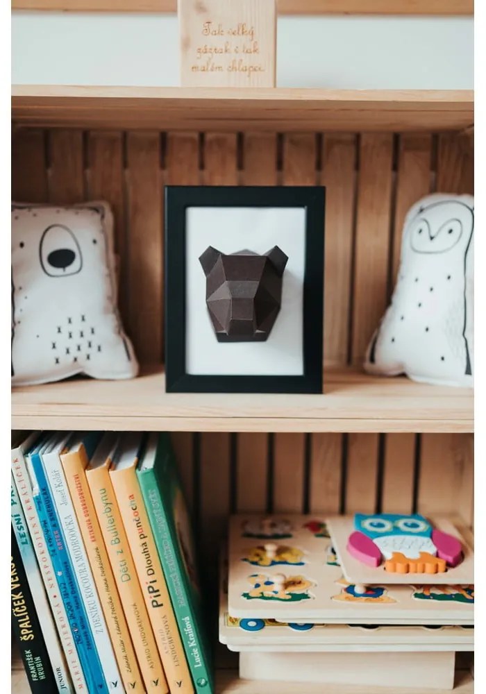 Kreatívna súprava na skladanie z papiera Papertime Mini Medveď