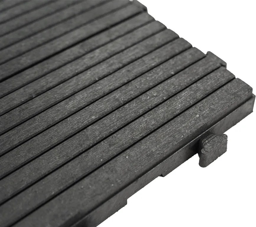 Gumová dlaždica COSMOPOLITAN 45 x 45 cm, sivá, zosilnená 2,5 cm MHEU5100188