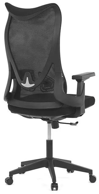 Autronic BONTEC Kancelárska stolička, hojdací mechanizmus, čierna sieťovina, KA-S248 BK Farba: Šedá