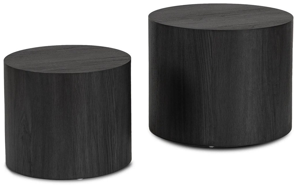 Set 2 ks konferenčných stolíkov Liloo (čierna) . Akcia -21%. Vlastná spoľahlivá doprava až k Vám domov. 1129183