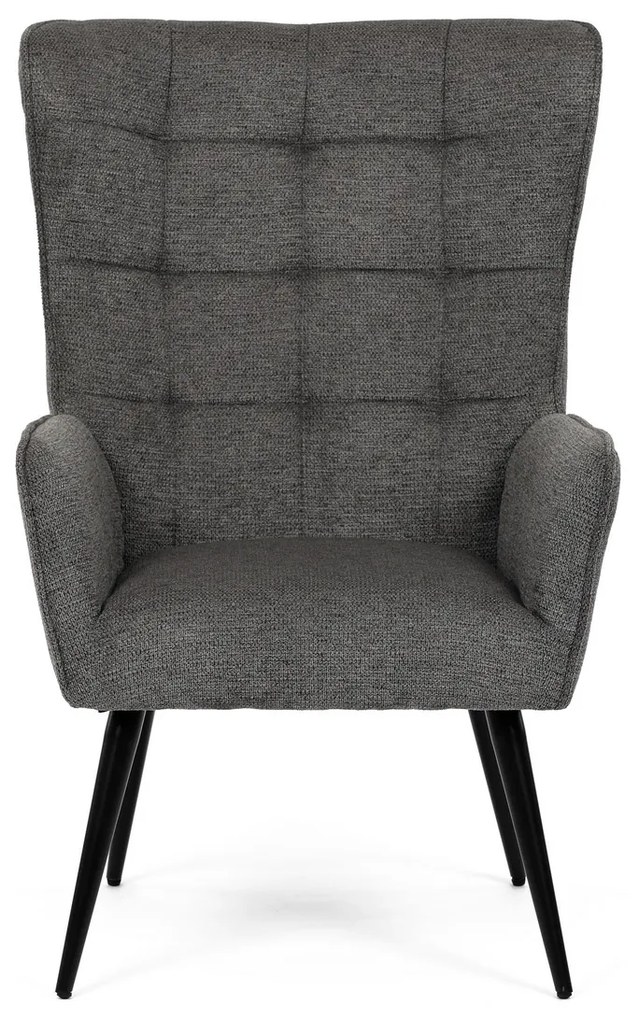 Relaxačné kreslo 315 GREY2, tmavošedé