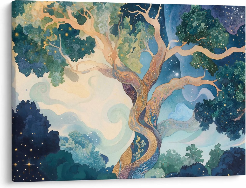 Obraz – Vesmírny strom (70x50 cm)