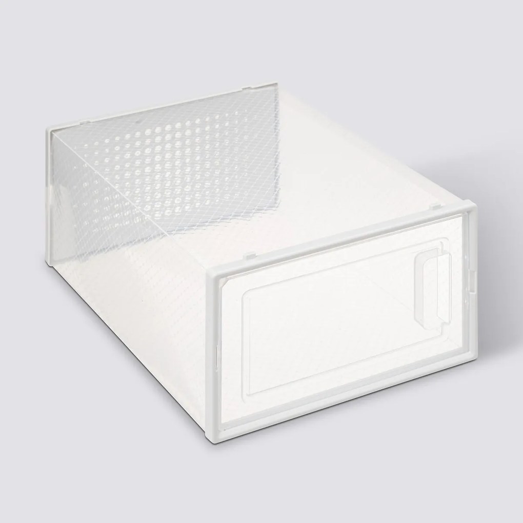 Úložný box Stak 18,5x35x25 cm, transparentná