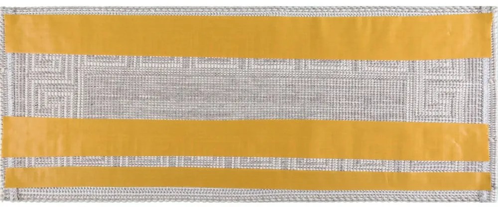 Krémovobiele bavlnené nášľapy na schody v súprave 16 ks 25x65 cm Versace Bej – Vitaus