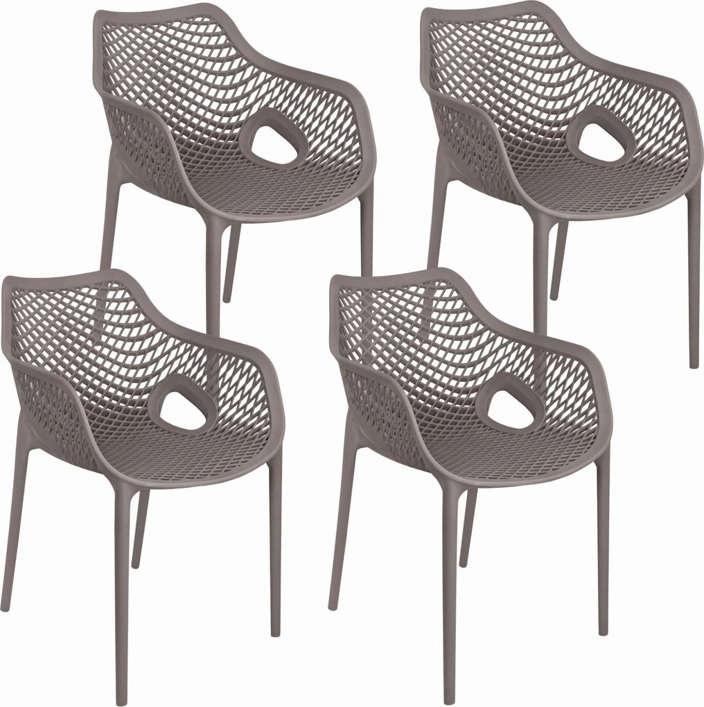 Jedálenská stolička CHERIE - šedá