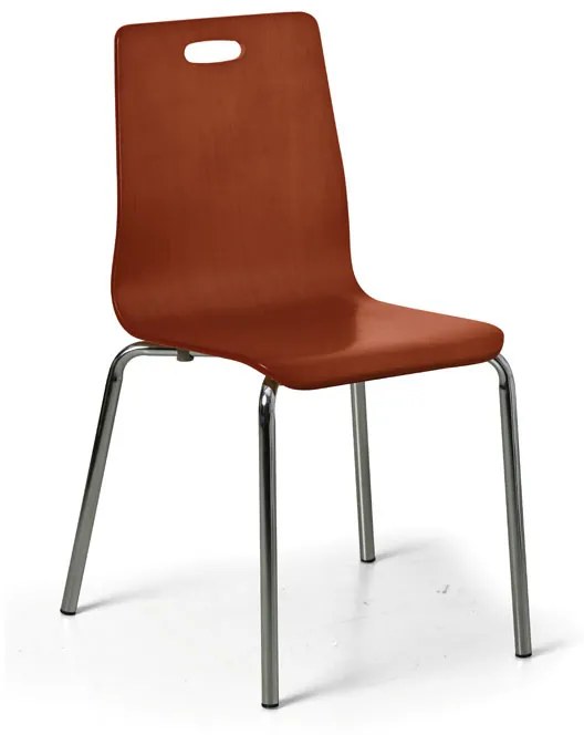 Drevená jedálenská stolička BETTY 3+1 ZADARMO, orech
