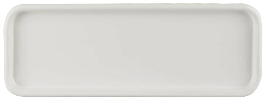 Ib Laursen Smaltovaný podnos White Rim 35 cm